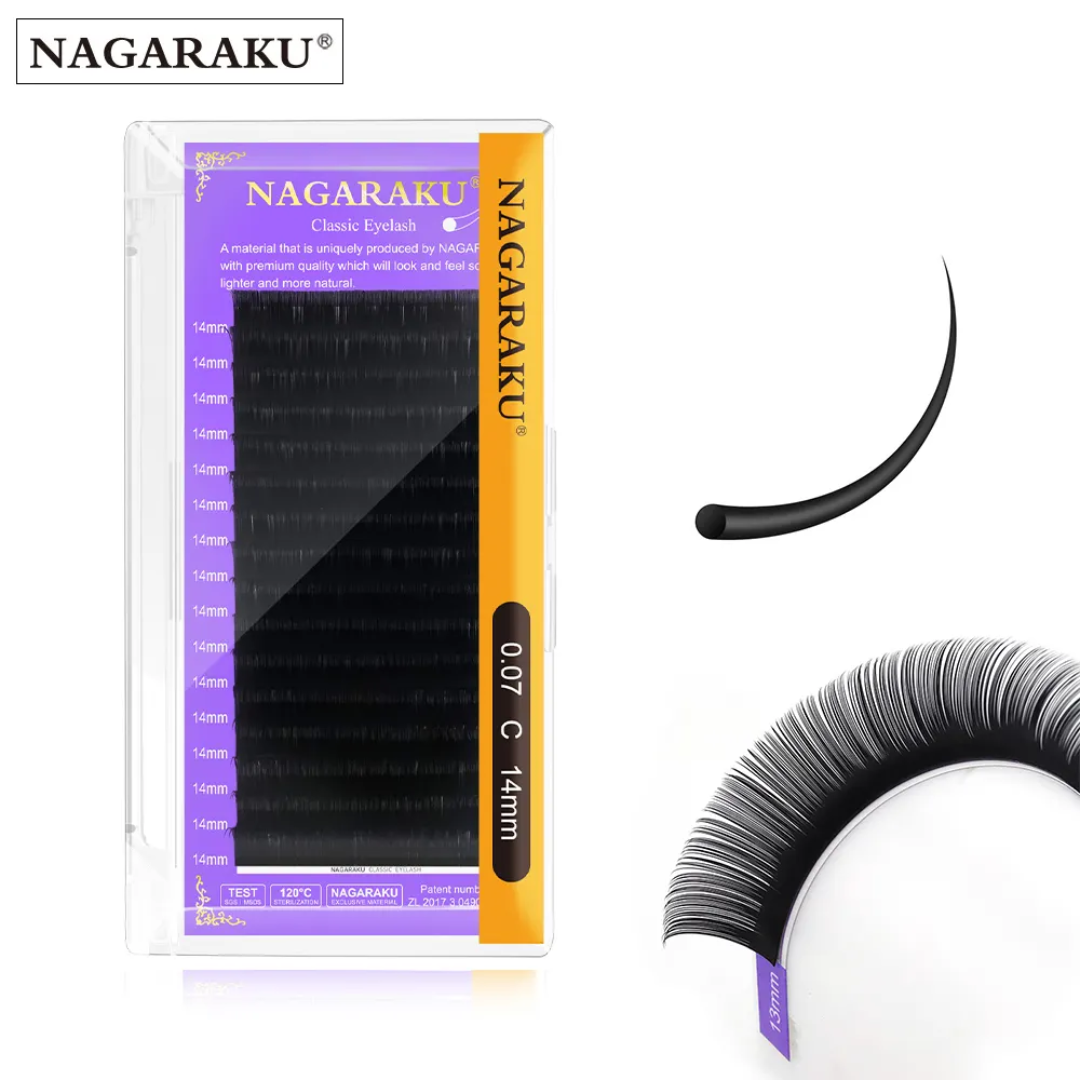 Classic Lashes Extension Matte Black